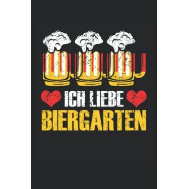 Imagem de Ich Liebe Biergarten: Notebook bebedor de cerveza |Beer Liquor Journal |Notas de regalo de Bartender |Cuaderno de cervecería |Cuaderno borracho divertido
