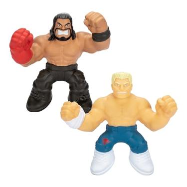 Imagem de Heroes of Goo Jit Zu WWE Stretchy Superstars 2 Pack, 2 Figure Pack with Roman Reigns and Cody Rhodes, Both with Unique Superstar Gel Filling, Stretch Them Up to 3 Times Their Size
