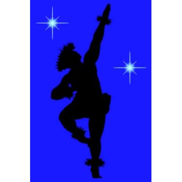 Imagem de Designer Notebook: 6x9, 110 page, blank college ruled paper, notebook, journal, Hawaiian Kane, Proud Male Hula Dancer, Hawaiian Style