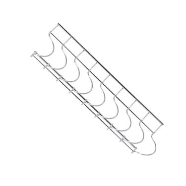 Imagem de Prateleira de Secagem de Pratos, Prateleiras de Pratos para Bancada de Cozinha Rack de Secagem de Cozinha 11,9 X 1,0 X 4,1 pol. Armazenamento de Armário Elegante de Ferro para