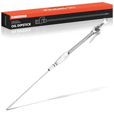 Imagem de A-Premium Substituição da vareta de óleo do motor para Ford 260 289 302 1965-1977, anodizado, alumínio, aço inoxidável flexível, 49 cm