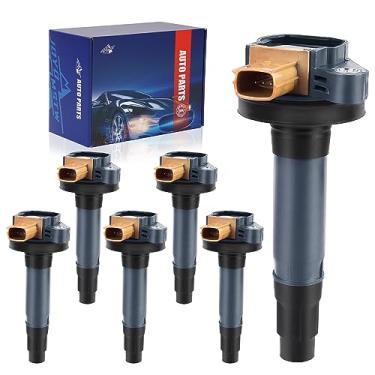 Imagem de JOYOMSTW pacote de bobina de ignição 3.5 ecoboost para ford f150 explorer expedição flex polícia taurus trânsito lobo, para lincoln navigator mks mkt, conjunto de pacotes de bobina substituir uf646