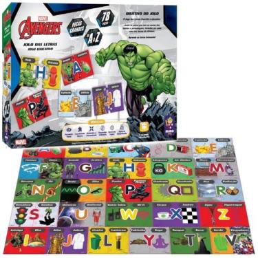 Imagem de Hulk Quebra Cabeça E Jogo Memoria Vingadores Educativo 78Pçs - Mimo, C