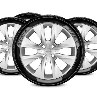 Imagem de Jogo Calota Aro 14 4x108 Design 206 207 Compatível Peugeot