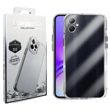 Imagem de Capa Capinha Clear Case Space Compatível Samsung Galaxy A05 Rígida Anti Amarelamento Resistente