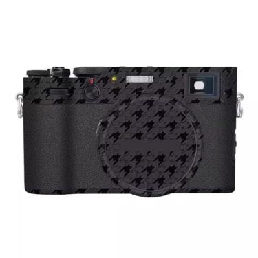 Imagem de JERXTTON Película protetora para câmera antirarranhões Película protetora para Fujifilm X100VI X100 VI (Plover Black)