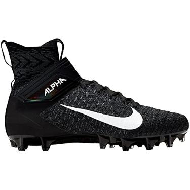 Imagem de Nike Chuteira masculina Alpha Menace Elite 2, Preto/branco/cinza escuro, 16