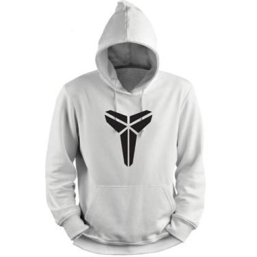 Imagem de Blusa Moletom Capuz Basquete Kobe Bryant Logo LAL Basketball - Loja Wh