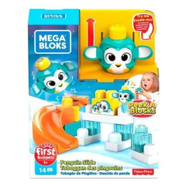 Imagem de Bloco De Montar  Gkx67 Tobogã Pinguim Fisher Price - Fisher-Price