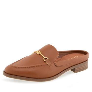 Imagem de Aerosoles Erik Mule feminino, Couro sintético caramelo, 11 Wide