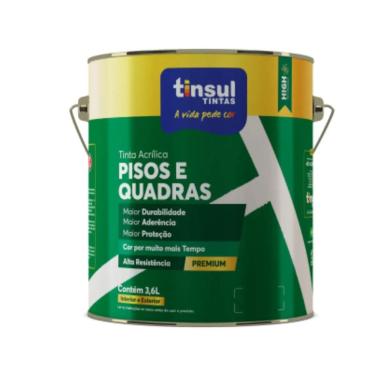 Imagem de Tinta Para Pisos E Quadras 900ml | Tinsul