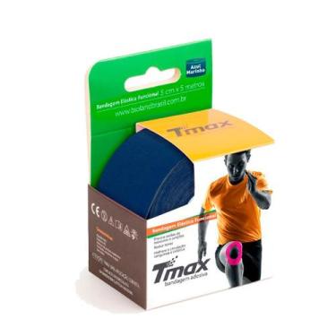 Imagem de Bandagem Elástica Adesiva Tmax - Azul Marinho