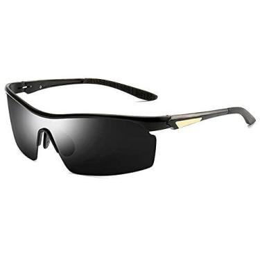 Imagem de Óculos de Sol Masculino BARCUR Sport de Alumínio Ciclismo Corrida ao A