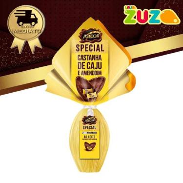 Imagem de Ovo de Páscoa Arcor Lançamento Catanha de Caju - Zuza, Arcor , Azul, O