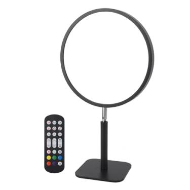 Imagem de Akozon RGB LED 3D Mirror Tunnel Light, Lâmpada de Mesa para Sala de Jogos, Dormitório, Decoração de Casamento e Festa