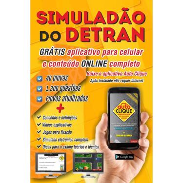 Imagem de Apostila Com 40 Provas Do Detran + App De Estudos