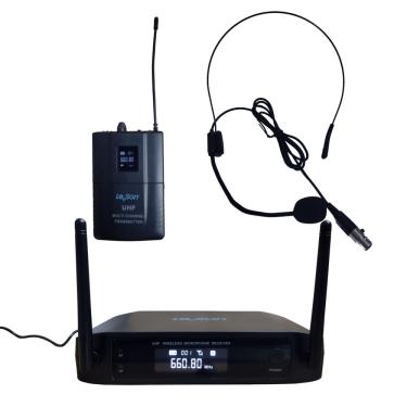 Imagem de Microfone Profissional Headset Sem Fio LS901 HD750 d + - leson