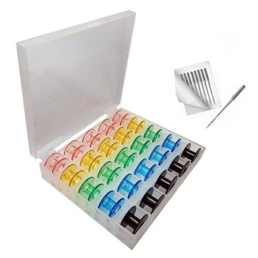 Imagem de Bobina Carretilha Maquina Bordar Brother Elna Janome Maquina Costura E