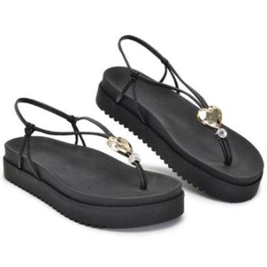 Imagem de Sandália Papete Feminina Ortopédica Leve Confort-Feminino