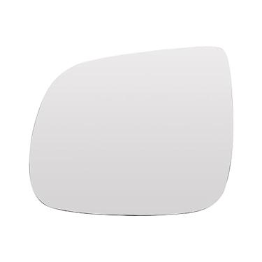 Imagem de X AUTOHAUX Vidro retrovisor aquecido do lado esquerdo do carro com placa de suporte para Audi Q5 2008-2016 Nº 8R0857536F