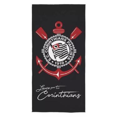 Imagem de Toalha de Banho Aveludada Corinthians Lepper
