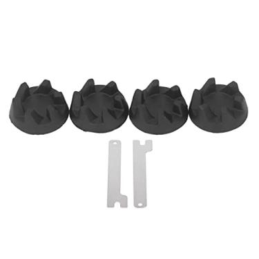 Imagem de Kit de substituição de acoplador de liquidificador 4pcs com acessório de chave de chave de 2pcs para ajuda da cozinha KSB5WH KSB5 KSB3 Driver de rotação suave ajuste perfeito para