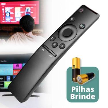 Imagem de Controle Remoto Compatível Com Samsung Smart TV + 2 Pilhas - oem