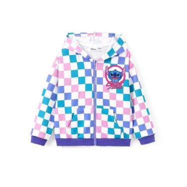 Imagem de Moletom Disney Lilo & Stitch Girl/Boy Bluishviolet 8-9 anos