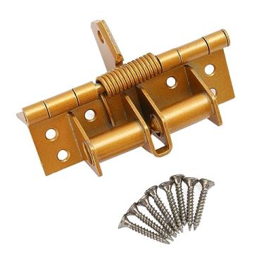 Imagem de Auto -Fechamento Depende da Porta, Mola de Mola de Ferro Com Dobradiça Dobradiça Portão Fechamento Portões para o Gabinete Portas Garagem