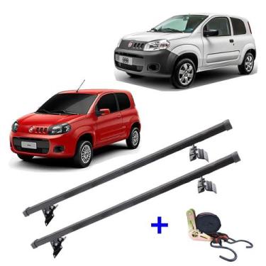Imagem de Rack De Teto Bagageiro Fiat Uno Vivace 2 Portas + 1 Cinta
