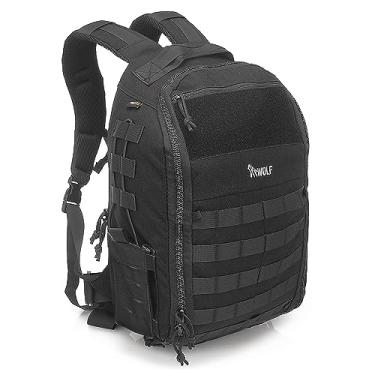 Imagem de Mochila Wolf Elite Preta Cordura® 1000d Zíper Ykk®