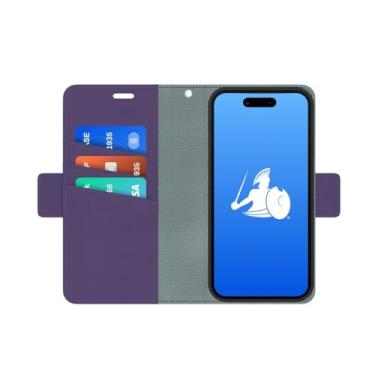 Imagem de DefenderShield Bloqueador de capa de celular EMF compatível com iPhone 15 – capa de celular antirradiação de espectro total para reduzir sinais e emissões de bateria – capa carteira magnética