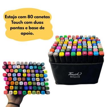 Imagem de Caneta de colorir Touch de 80 cores