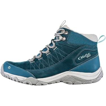 Imagem de Oboz Bota feminina de caminhada impermeável Ousel Mid B-DRY, Yukon, 12