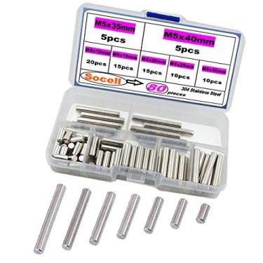 Imagem de Soquete 80 peças de pino de aço inoxidável, suporte de prateleira, elementos de fixação de pino, suporte de prateleira, suporte, cavilhas, armário, prateleira, suporte, kit de sortimento