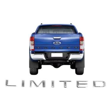 Imagem de Emblema Tampa Traseira Letreiro Limited Ranger 2013 Acima - Marçon