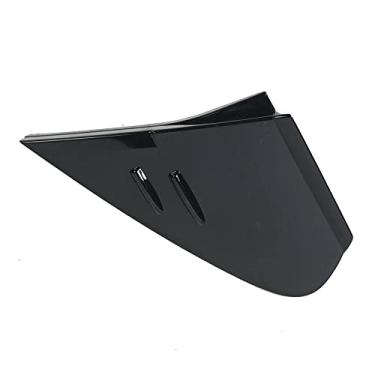 Imagem de TOTMOX Tampa de para-lama triangular de canto para porta de carro, espelho retrovisor esquerdo, direito, para-choque de moldagem de triângulo de canto compatível com Toyota Prius 2016-2020
