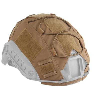 Imagem de ATAIRSOFT Capa de capacete tático Airsoft pano para capacete rápido Paintball caça tiro equipamento sem capacete (CB)