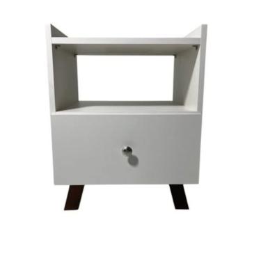 Imagem de Mesa De Cabeceira Em Mdf Com Uma Gaveta Jeri