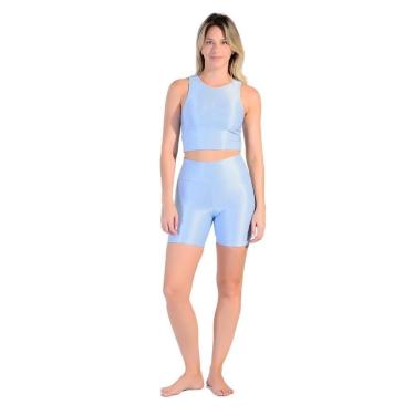 Imagem de Shorts Slim Fitness em Tecido Half Shine Wunder-Feminino