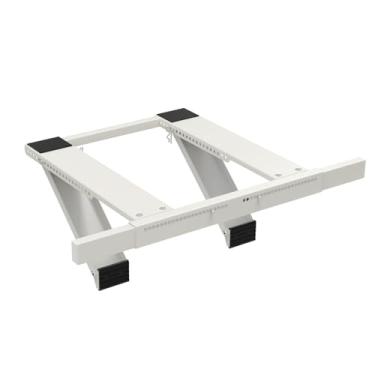 Imagem de Fioracl Suporte de suporte de montagem de ar condicionado de janela, sem ferramentas, parafusos ou perfuração, aço resistente universal para montagem CA suporta até 90 kg – serve para janelas simples ou duplas penduradas