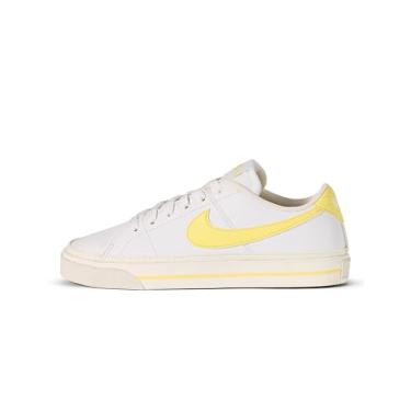 Imagem de Nike Tênis feminino Court Legacy Next Nature, Branco/amarelo macio/vela, 40