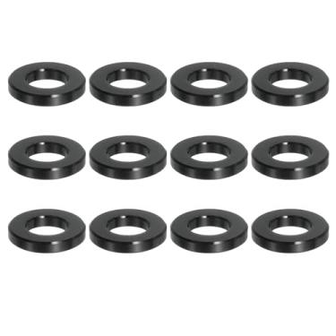 Imagem de PATIKIL Espaçadores de alumínio de 12 peças, espaçadores de metal de 0,9 cm x 9,5 cm, espaçadores de alumínio, 1/20.3 cm L, parafuso espaçador, bucha redonda não rosqueada para parafusos de 9,5 mm
