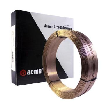 Imagem de Arame para Solda Arco Submerso Aeme EL12 2.38mm 25 Kg