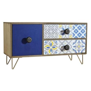 Imagem de Fenteer Organizador de material de escritório, armário de armazenamento, gaveta de MDF, armário de mesa, organizador para cozinha, artesanato,