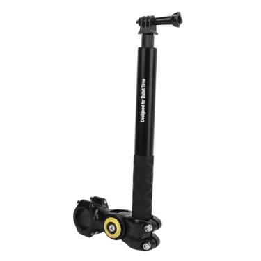 Imagem de Akozon Título: Bike Hitlebar Câmera Montagem da Câmera - Suporte de Motocicleta Ajustável Com de Ação Selfie para Ação - Compatível Com Guidão de 29mm 32mm