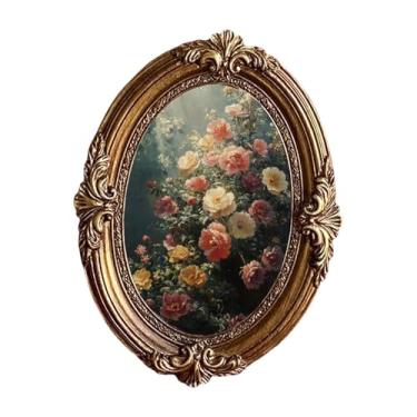 Imagem de Generic Moldura de resina para fotos vintage, para mesa ou parede, estilo barroco antigo, para escritório, sala de visitas, mesa, livraria