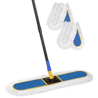 Imagem de Dust Mop CLDREAM 24 Commercial para chão com 2 almofadas de algodão