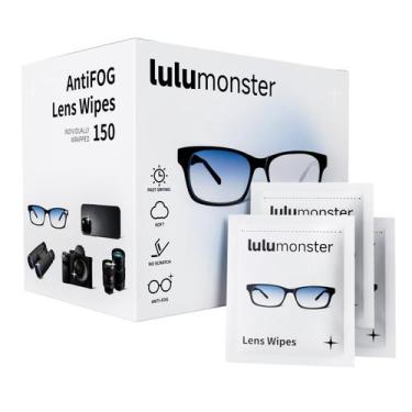 Imagem de Toalhetes antiembaçantes para lentes Lulumonster 150 pré-umedecidos in