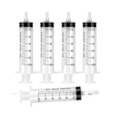 Imagem de Seringa Cafozsmu 60ml Luer Lock sem agulha Pacote com 50